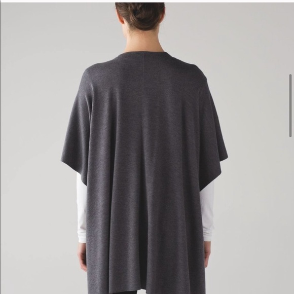 Lululemon Grey After Asana Wrap and Scarf Cashmere - Picture 12 of 12